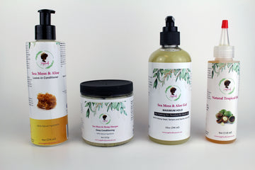 Seamoss & Aloe Hair Product Line